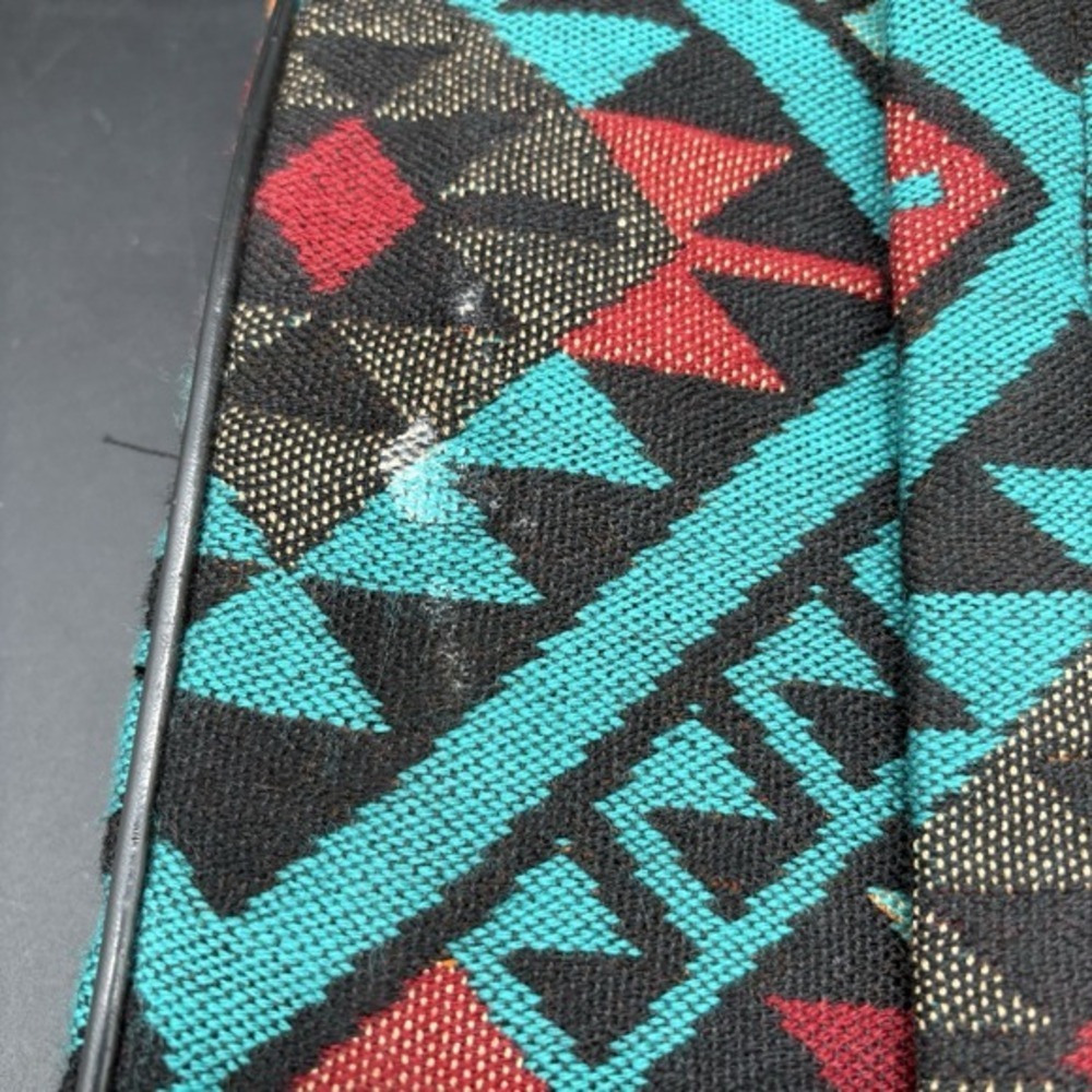 El Paso Saddle Blanket Co Southwestern Navajo Print Backpack 70% Acrylic - Picture 9 of 16